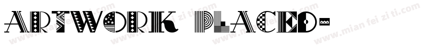 ARTWORK PLACED字体转换